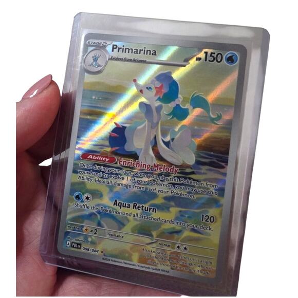 Pokemon Other - Primarina 088/084 Illustration Rare Pitch Black Pokemon New